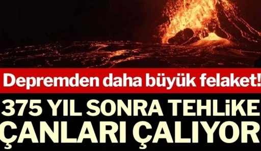 Santorini'de depremden daha büyük felaket!
