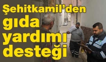 ŞEHİTKAMİL’DEN GIDA YARDIMI DESTEĞİ