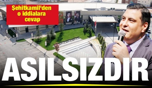 Şehitkamil'den Belediyesinden o iddialara cevap