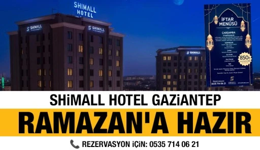 Shimall Hotel Gaziantep, Ramazan'a hazır