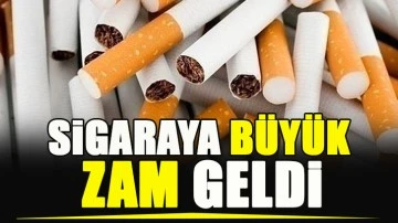 Sigaraya büyük zam geldi!