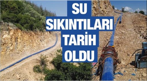 Su sıkıntıları tarih oldu  