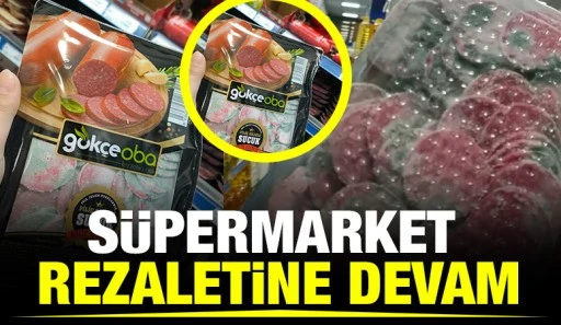 Süpermarket rezaletine devam