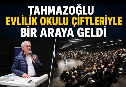 Tahmazoğlu Evlilik Okulu &Ccedil;iftleriyle Bir Araya Geldi