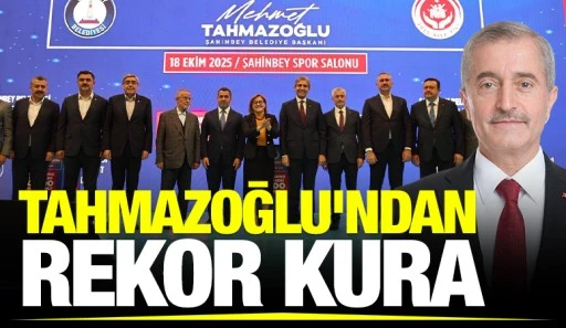 Tahmazoğlu&rsquo;ndan Rekor Kura
