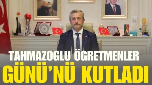 Tahmazoğlu &Ouml;ğretmenler G&uuml;n&uuml;&rsquo;n&uuml; kutladı