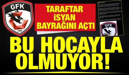 Taraftar İsyan Bayrağını A&ccedil;tı: Bu Hocayla Olmuyor!