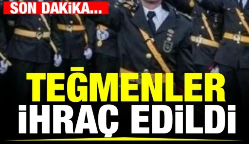 Teğmenler ihraç edildi