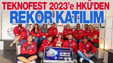 TEKNOFEST 2023’e HKÜ’den Rekor Katılım