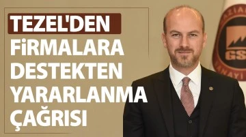 Tezel'den firmalara destekten yararlanma çağrısı