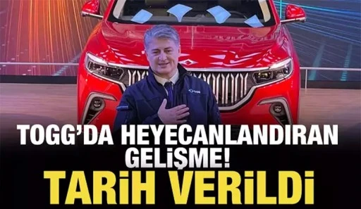 Togg'un yeni modeli T10F için tarih verildi!