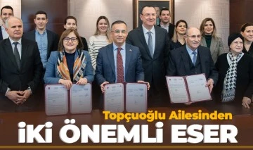 Topçuoğlu Ailesinden  iki önemli eser