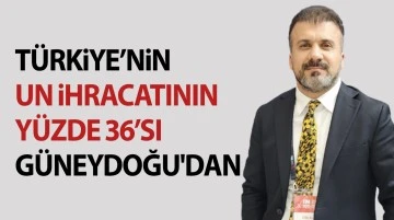 Türkiye’nin un ihracatının yüzde 36’sı Güneydoğu'dan