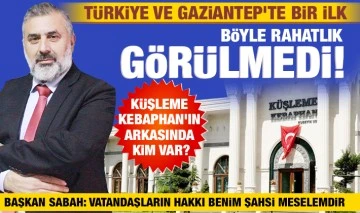 TÜRKİYE VE GAZİANTEP’TE BİR İLK