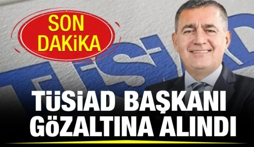 TÜSİAD Başkanı gözaltına alındı