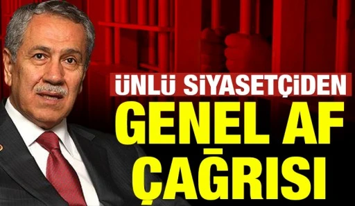 &Uuml;nl&uuml; Siyaset&ccedil;iden Genel Af &Ccedil;ağrısı
