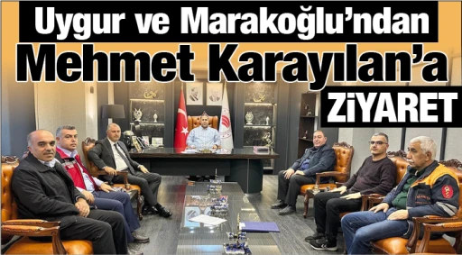 Uygur ve Marakoğlu'ndan, Mehmet Karayılan'a ziyaret 