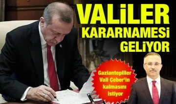 Valiler kararnamesi geliyor
