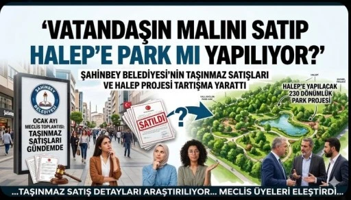 &ldquo;Vatandaşın Malını Satıp Halep&rsquo;e Park mı Yapılıyor?&rdquo;