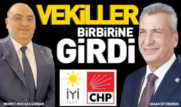 Vekiller birbirine girdi