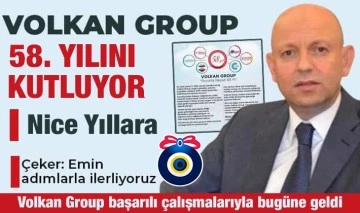 Volkan Group 58. yılını kutluyor