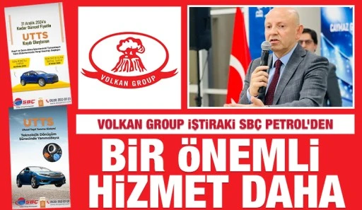 Volkan Group iştiraki SBÇ Petrol’den bir önemli hizmet daha
