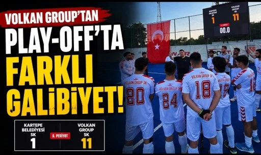 Volkan Group&rsquo;tan Play-Off&rsquo;ta Farklı Galibiyet