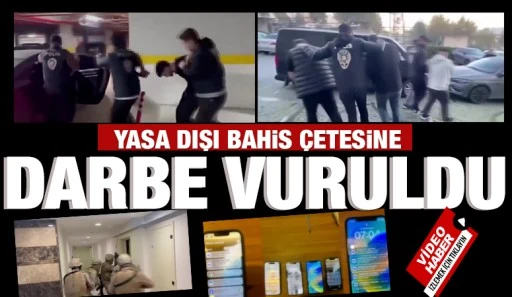 Yasa Dışı Bahis &Ccedil;etesine Darbe Vurdu