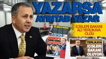 Yazarsa Ayıntab yazar 