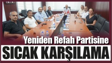 Yeniden Refah Partisine sıcak karşılama