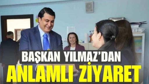 Yılmaz&rsquo;dan anlamlı ziyaret
