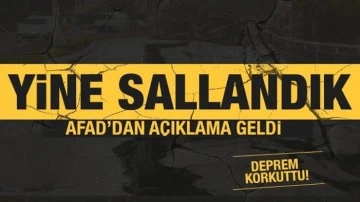 Yine sallandık 