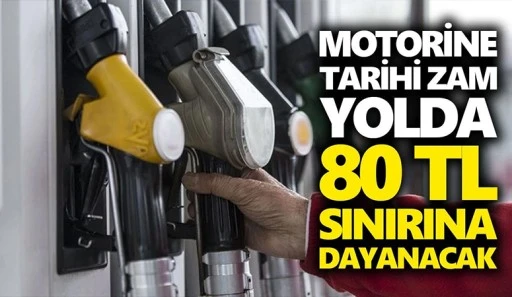 Zam &Uuml;st&uuml;ne Zam: Motorin 80 TL&rsquo;ye Koşuyor