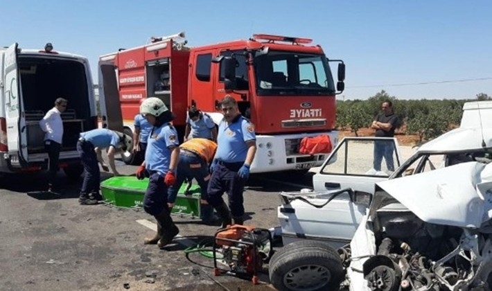 Gaziantep'te feci kaza: 1 ölü, 1 yaralı