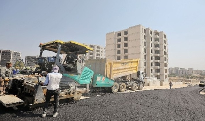 Osmangazi Mahallesi'nde asfalt çalışmaları başladı