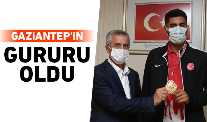 Gaziantep'in gururu oldu