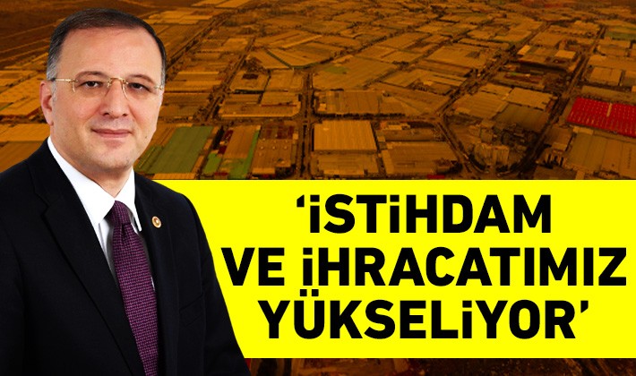 Milletvekili Koçer: İstihdam ve ihracatımız yükseliyor