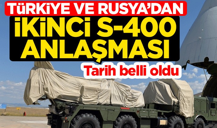 Rusya ikinci S-400 anlaşması için tarih verdi