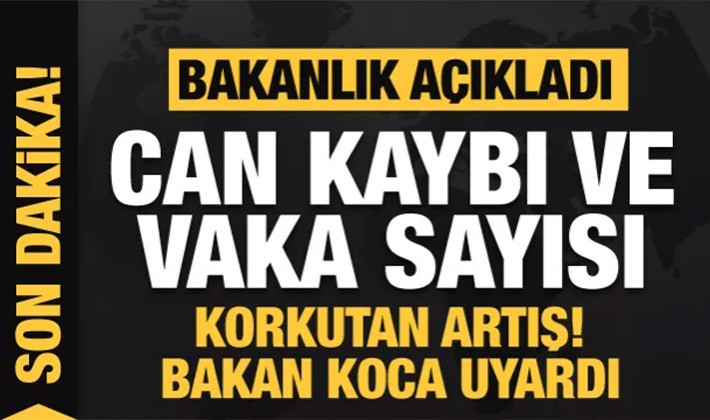 26 Ağustos koronavirüs tablosu açıklandı! Korkutan artış