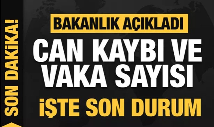 29 Ağustos koronavirüs tablosu açıklandı!