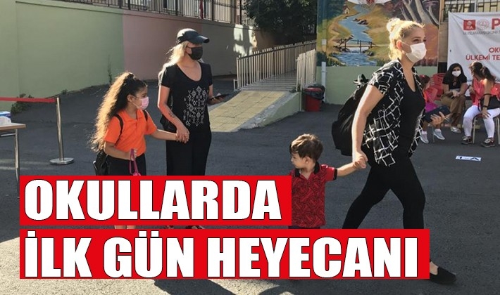 Anaokulu ve ilkokul öğrencilerinde ilk gün heyecanı