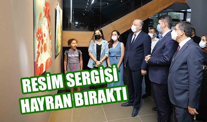 Resim sergisi hayran bıraktı