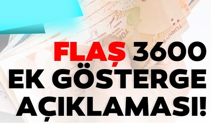 3600 ek gösterge ne zaman çıkacak?