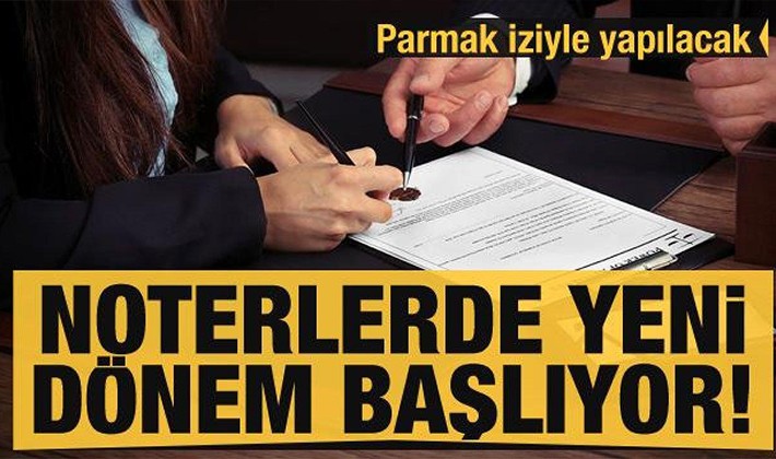 Noterlerde yeni dönem! Bakan Gül açıkladı