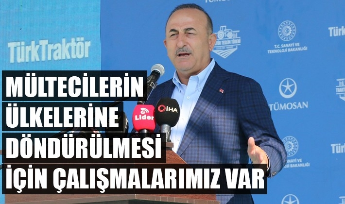 Mültecilerin ülkelerine döndürülmesi için çalışmalarımız var