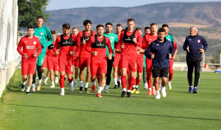 Sivasspor, Gaziantep maçı hazırlıklarına başladı