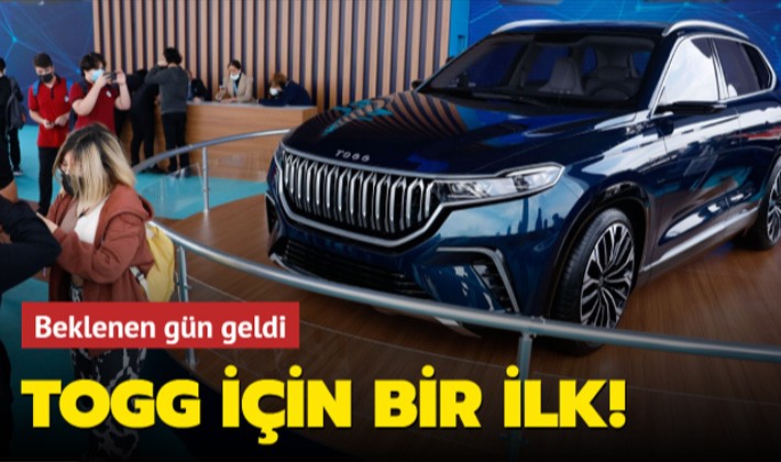 Beklenen gün geldi: Türkiye'nin otomobili TOGG için bir ilk