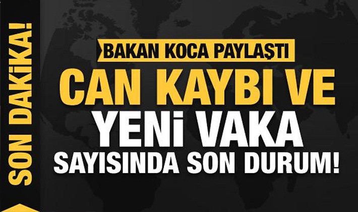 22 Eylül koronavirüs tablosu açıklandı!