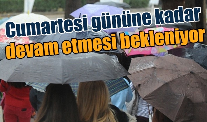 Cumartesi gününe kadar devam etmesi bekleniyor