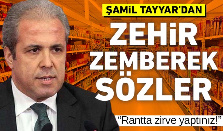 Tayyar'dan zehir zemberek sözler